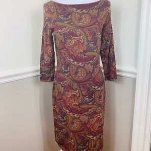 Lauren Ralph Lauren vintage sweater dress new sz L